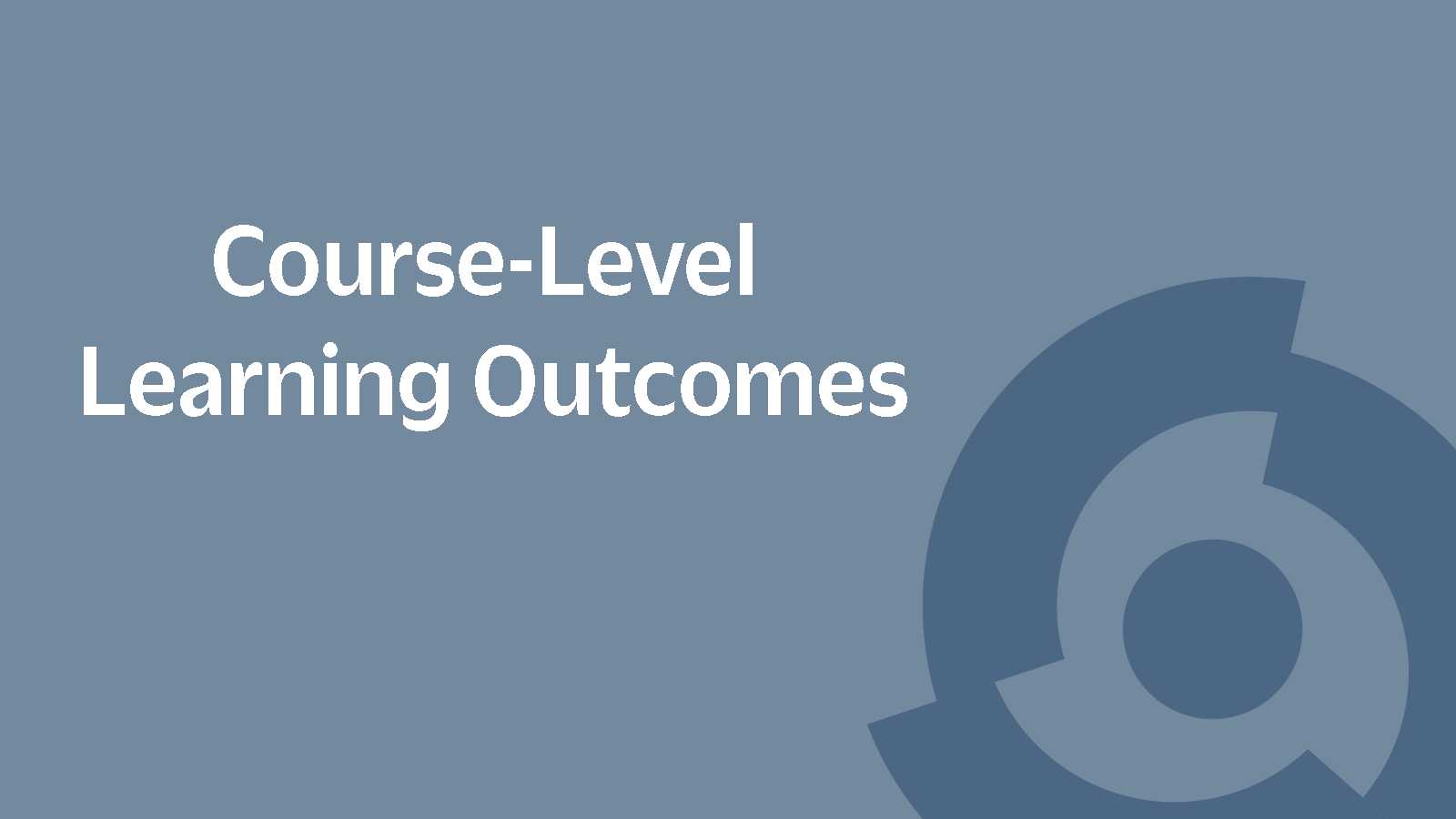 course-learning-outcomes-center-for-advancing-teaching-and-learning